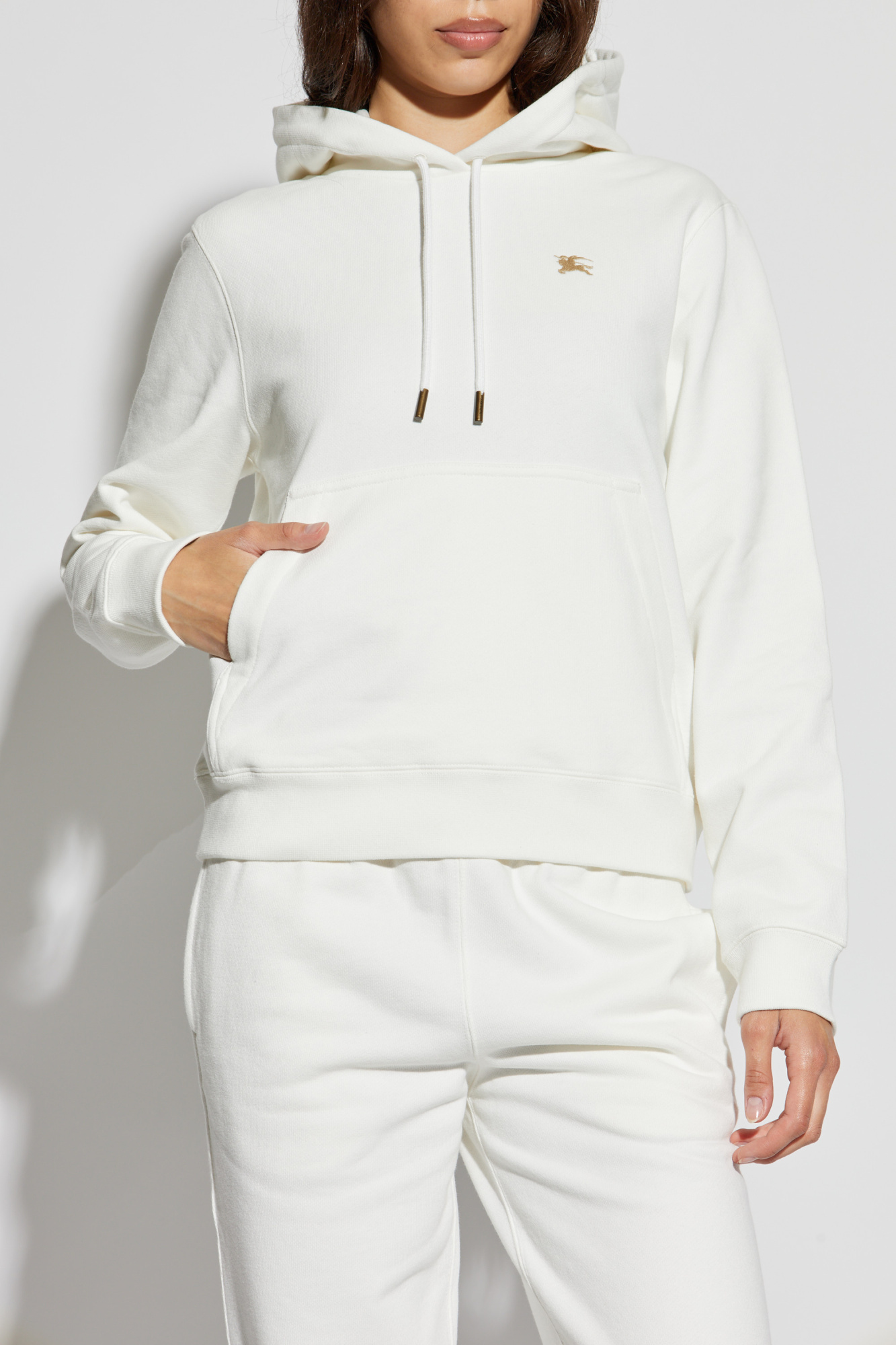 BURBERRY - Sweater with logo | Leam Roma - Luxury Shopping